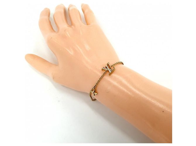 Bracciale con ciondolo fiore Monogram Louis Vuitton Bianco Monogramma - vista 3