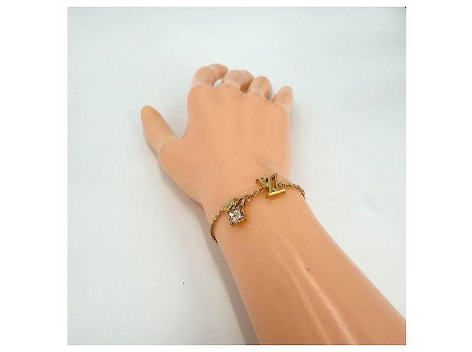 Bracciale Louis Vuitton Monogram Flower Lulu Glam Bianco Monogramma - vista 3