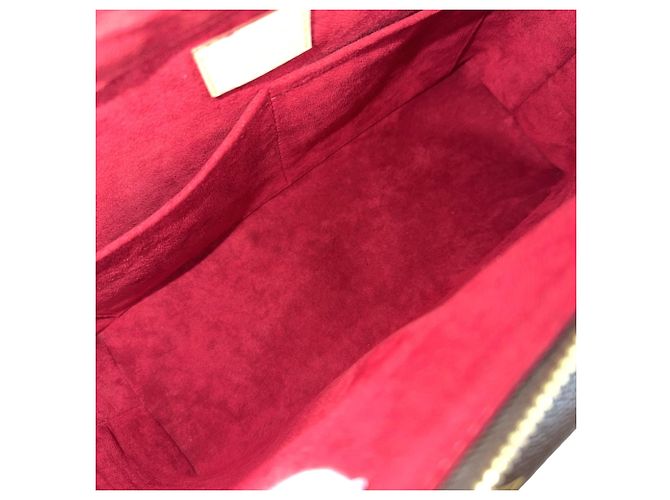 Borsa a tracolla Louis Vuitton Monogram Vivacite GM da donna Marrone Bianco Monogramma - vista 4