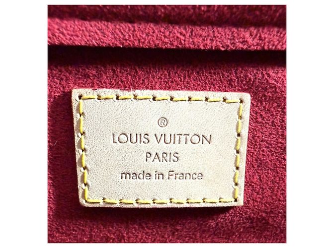 Borsa a tracolla Louis Vuitton Monogram Vivacite GM da donna Marrone Bianco Monogramma - vista 5