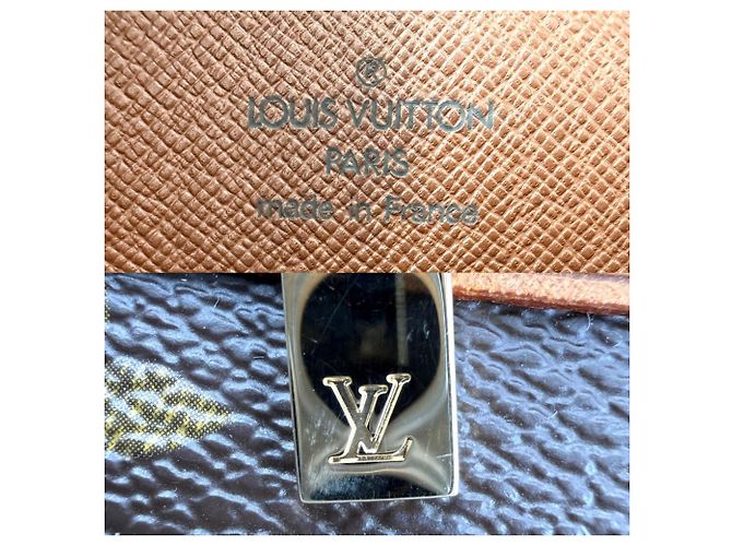 Borsa Louis Vuitton Cite MM Marrone Bianco Monogramma - vista 5