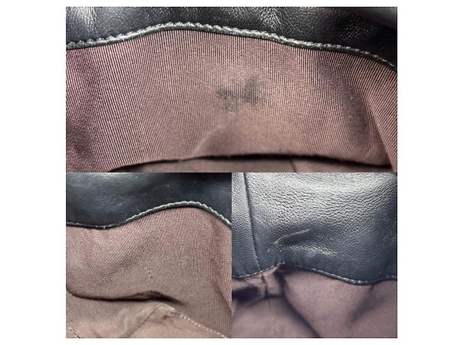 Borsa a tracolla Chanel bianca e nera Nero Bianco - vista 7