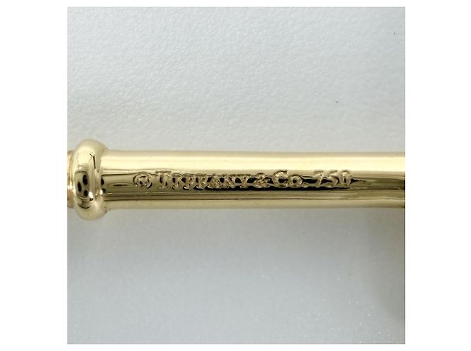Tiffany & Co. Kleeblatt-Schlüssel-Anhänger Golden - Ansicht 5