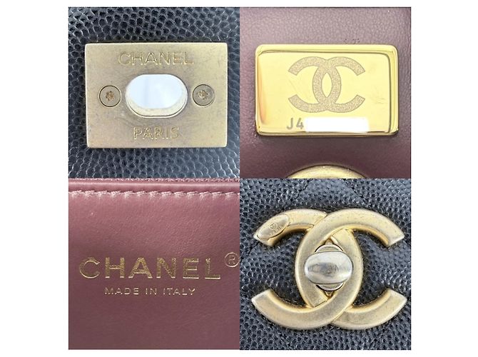 Borsa a tracolla Chanel Matelassé Nero Bianco - vista 5