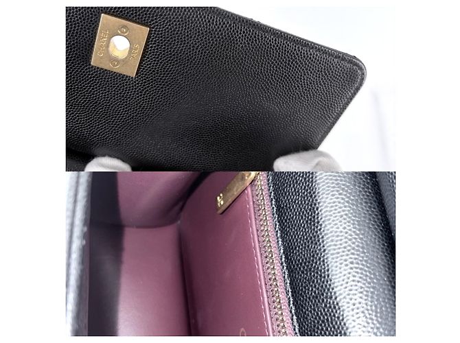Borsa a tracolla Chanel Matelassé Nero Bianco - vista 7