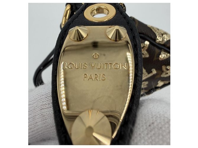 Louis Vuitton Monogram Eclipse Mini Handtasche Braun Schwarz Monogramm - Ansicht 6