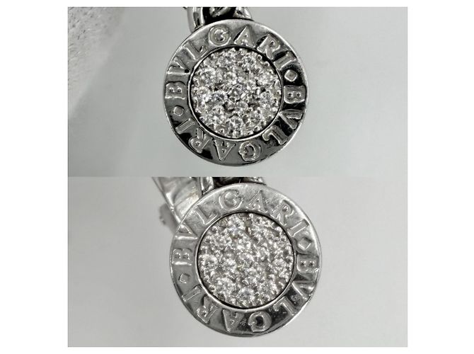Bulgari Orecchini Bvlgari in oro bianco 18K D'oro - vista 3