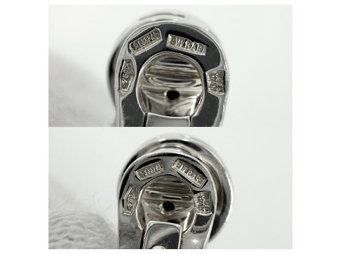 Bulgari Orecchini Bvlgari in oro bianco 18K D'oro - vista 4