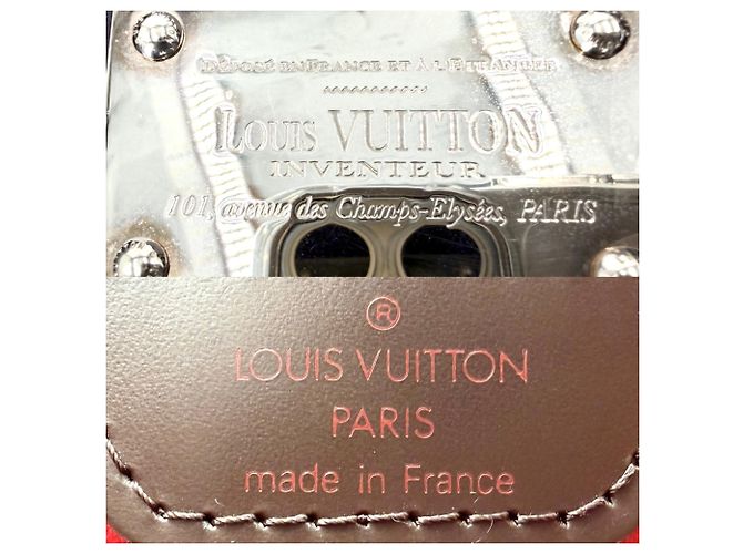 Borsa Tote Louis Vuitton Hampstead PM Marrone Bianco - vista 4