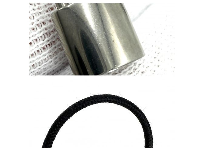 Lockit Bracciale con charm da uomo Louis Vuitton Nero Argento - vista 5
