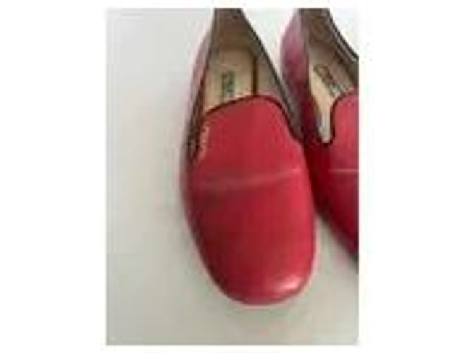 Prada Mocasines de cuero rosa - vista 2
