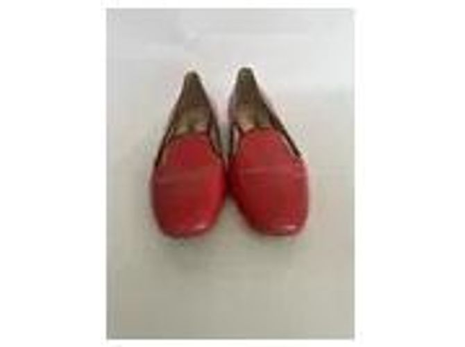 Prada Mocasines de cuero rosa - vista 8