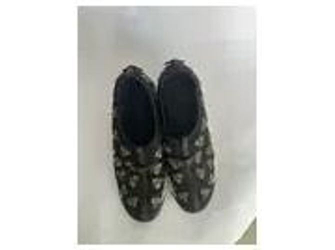 Dior Schwarze Canvas-Sneaker mit gestickten Schmetterlingen - Ansicht 6