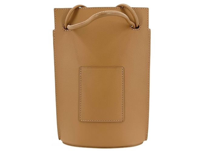 Borsa a tracolla mini Loewe Women's Anagram Pebble Dice Pocket Bianco Beige D'oro - vista 2