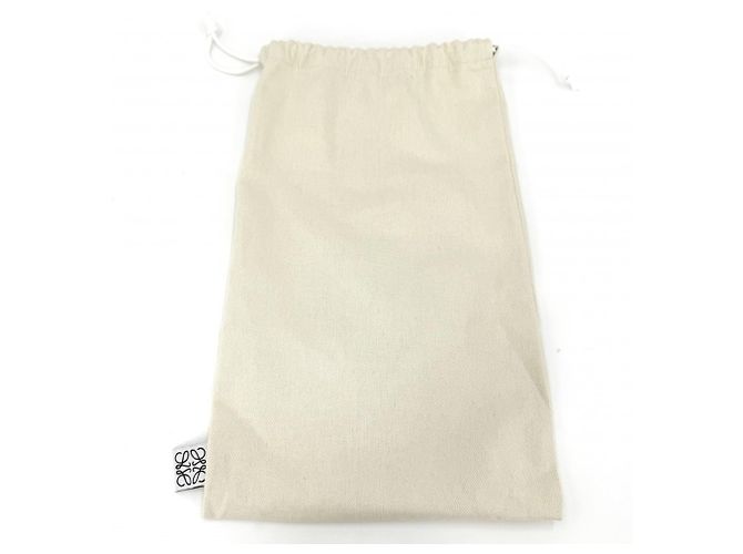 Borsa a tracolla mini Loewe Women's Anagram Pebble Dice Pocket Bianco Beige D'oro - vista 9