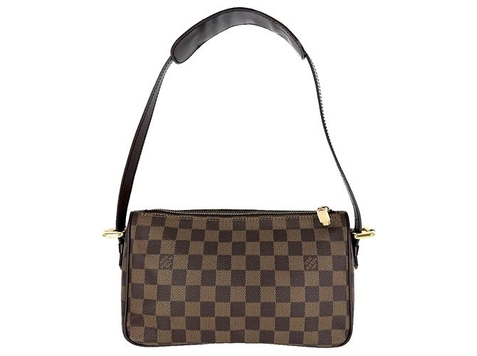 Borsa a tracolla Ravello GM da donna Louis Vuitton Marrone Bianco - vista 2