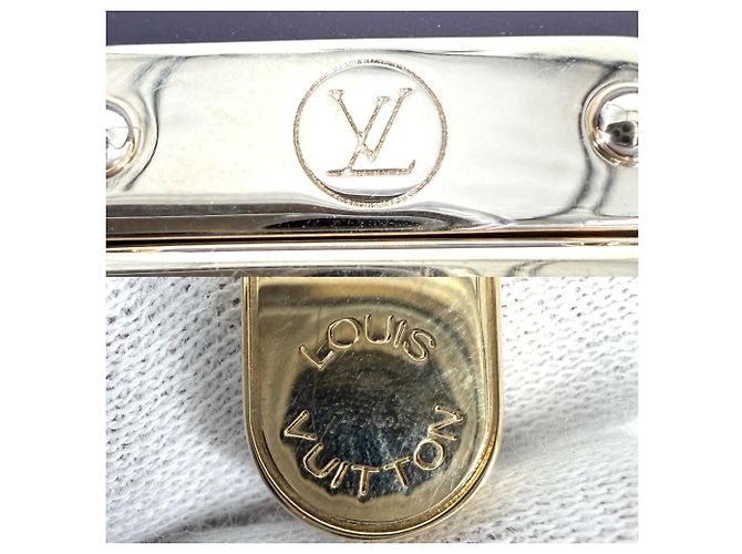 Borsa a tracolla Ravello GM da donna Louis Vuitton Marrone Bianco - vista 5