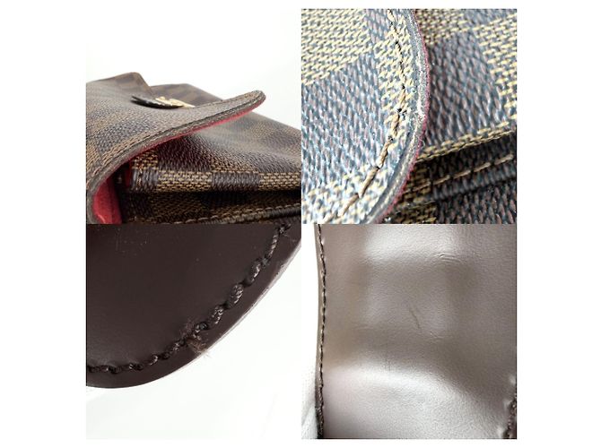 Borsa a tracolla Ravello GM da donna Louis Vuitton Marrone Bianco - vista 6