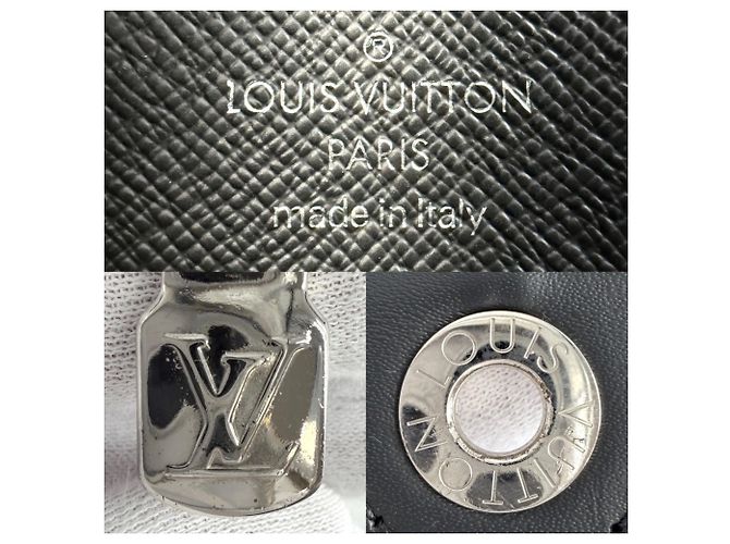 Louis Vuitton Pochette Voyage MM Clutch Bag pour Homme en Damier Graphite Noir Blanc - vue 5