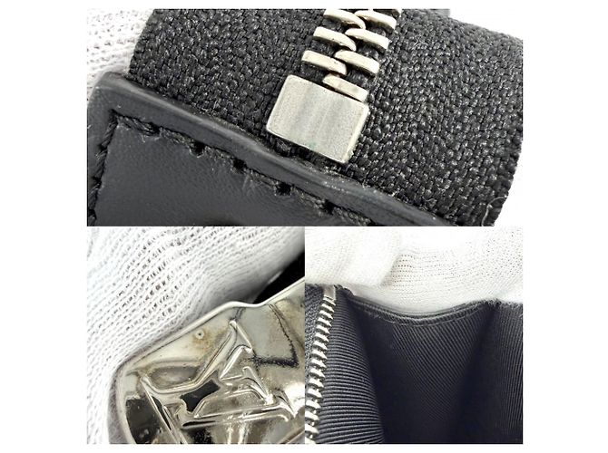 Louis Vuitton Pochette Voyage MM Clutch Bag pour Homme en Damier Graphite Noir Blanc - vue 6