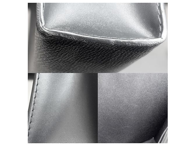 Louis Vuitton Pochette Voyage MM Clutch Bag pour Homme en Damier Graphite Noir Blanc - vue 7
