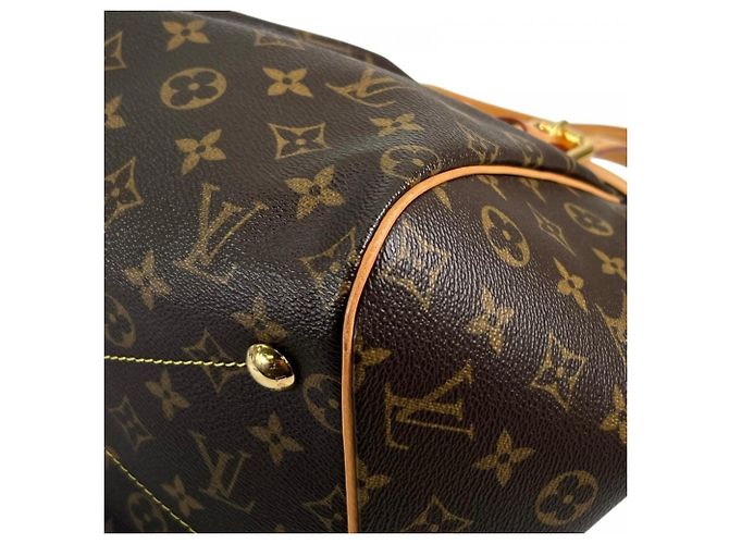 Borsa Louis Vuitton Tivoli GM Marrone Monogramma - vista 14