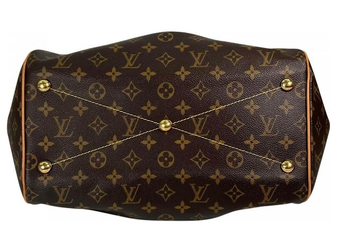 Borsa Louis Vuitton Tivoli GM Marrone Monogramma - vista 4