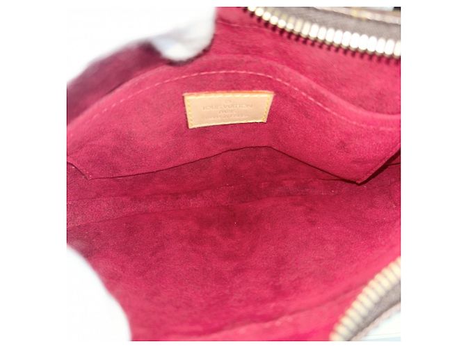 Borsa a tracolla Pochette da donna Louis Vuitton Marrone Monogramma - vista 4