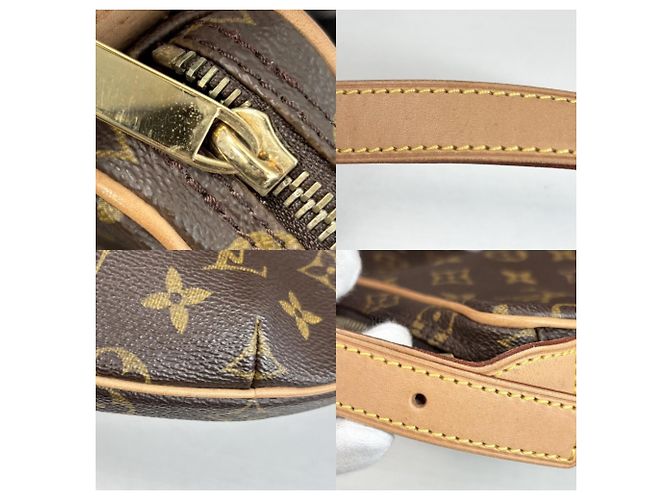 Borsa a tracolla Pochette da donna Louis Vuitton Marrone Monogramma - vista 8