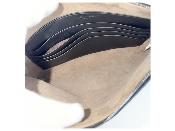 Borsa a tracolla Bottega Veneta da donna Nero Bianco - vista 4