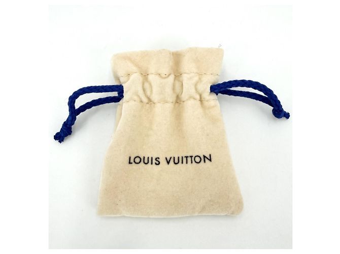 Collana con pendente in strass dorato Louis Vuitton D'oro - vista 8
