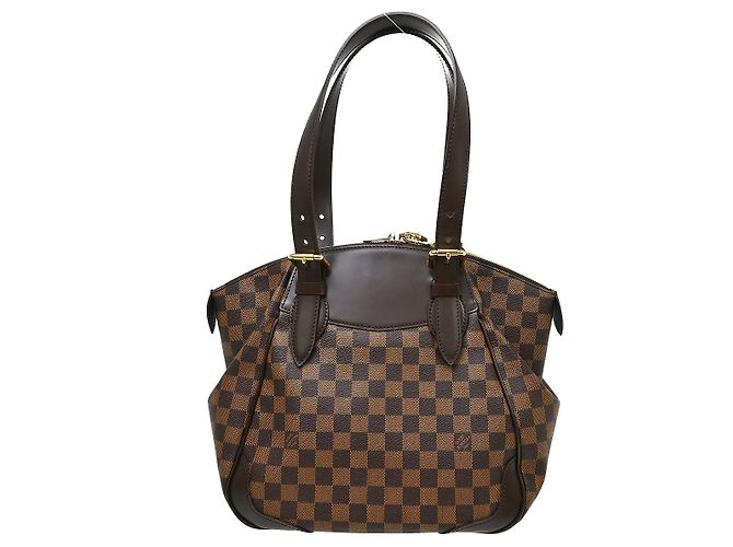 Louis Vuitton Verona Damier Ebene MM Marrone - vista 2