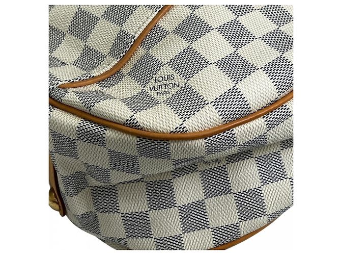 Borsa a tracolla Louis Vuitton Galliera PM Bianco - vista 14