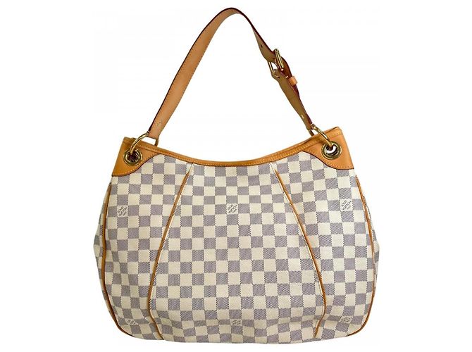Borsa a tracolla Louis Vuitton Galliera PM Bianco - vista 2