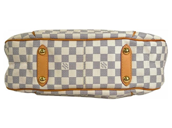 Borsa a tracolla Louis Vuitton Galliera PM Bianco - vista 4