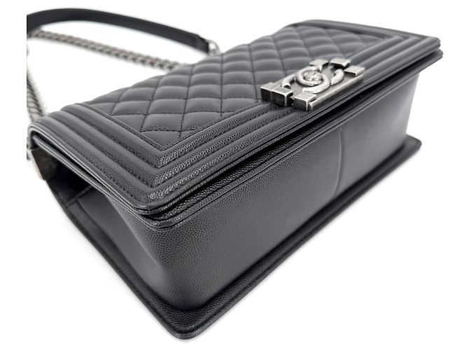 Borsa a tracolla Chanel Matelassé Nero - vista 3