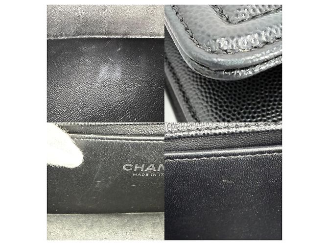 Borsa a tracolla Chanel Matelassé Nero - vista 6