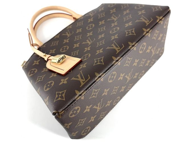 Borsa Louis Vuitton Petit Palais PM da donna Marrone - vista 3