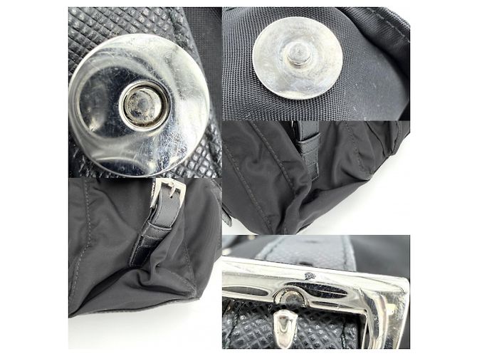 Mochila Prada en nailon negro - vista 6