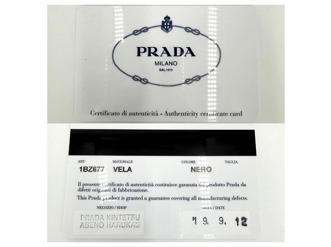Mochila Prada en nailon negro - vista 9