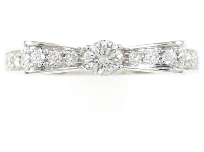 Chanel 1932 Ruban Diamond Band Ring - view 2