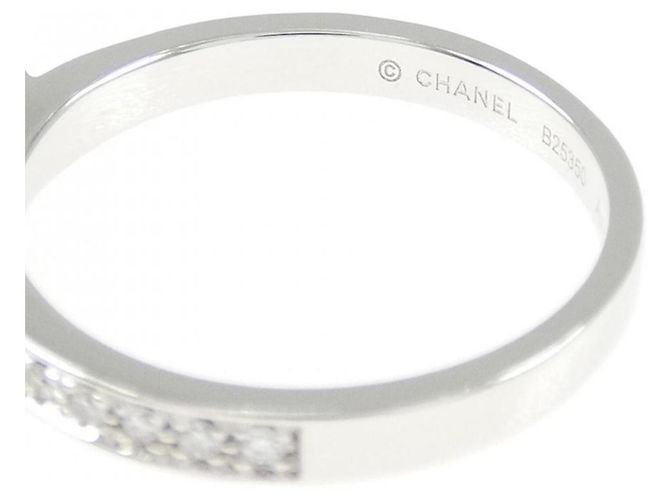 Chanel 1932 Ruban Diamond Band Ring - view 4