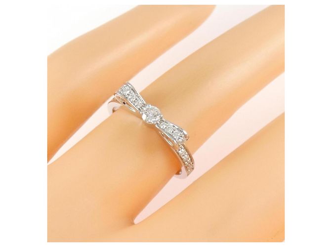 Chanel 1932 Ruban Diamond Band Ring - view 5