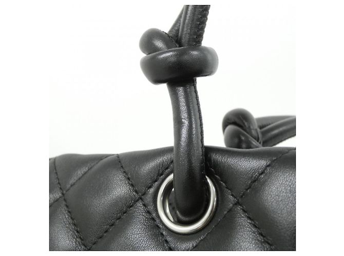 Borsa Chanel Cambon Line 25169 Nero - vista 7