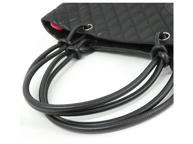Borsa Chanel Cambon Line 25169 Nero - vista 8
