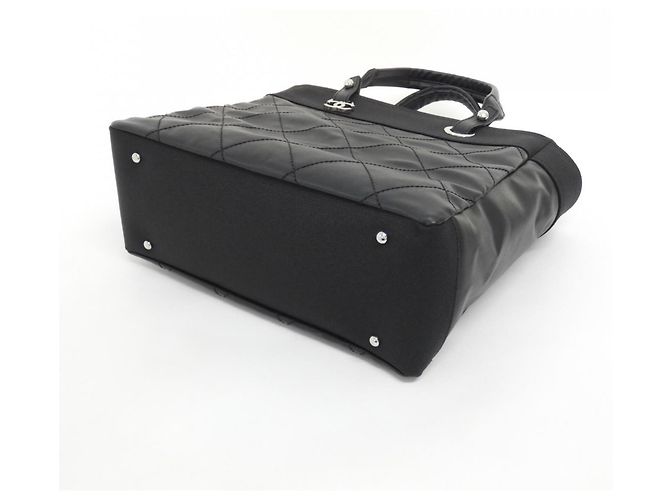 Borsa Chanel Paris Biarritz Line 34209 Nero - vista 2