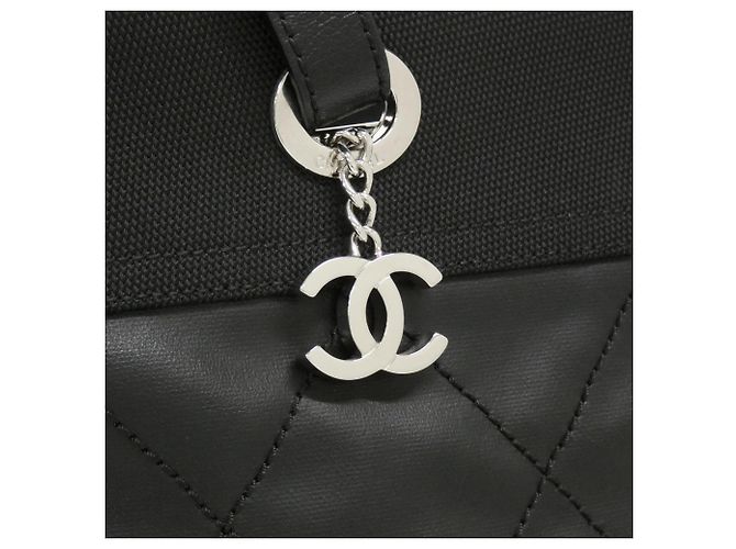 Borsa Chanel Paris Biarritz Line 34209 Nero - vista 6