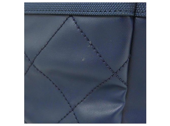 Borsa Chanel Paris Biarritz Line 34208 Blu navy - vista 5