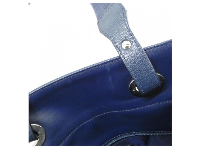 Borsa Chanel Paris Biarritz Line 34208 Blu navy - vista 8