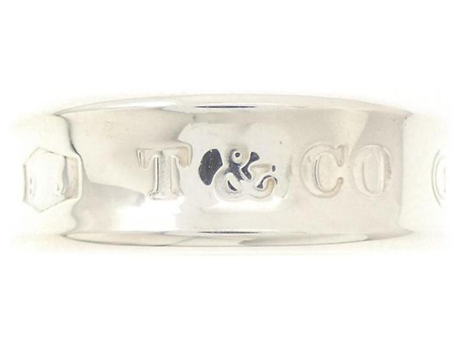 Tiffany & Co Anello a Fascia Tiffany 1837 in Argento 925 - vista 2